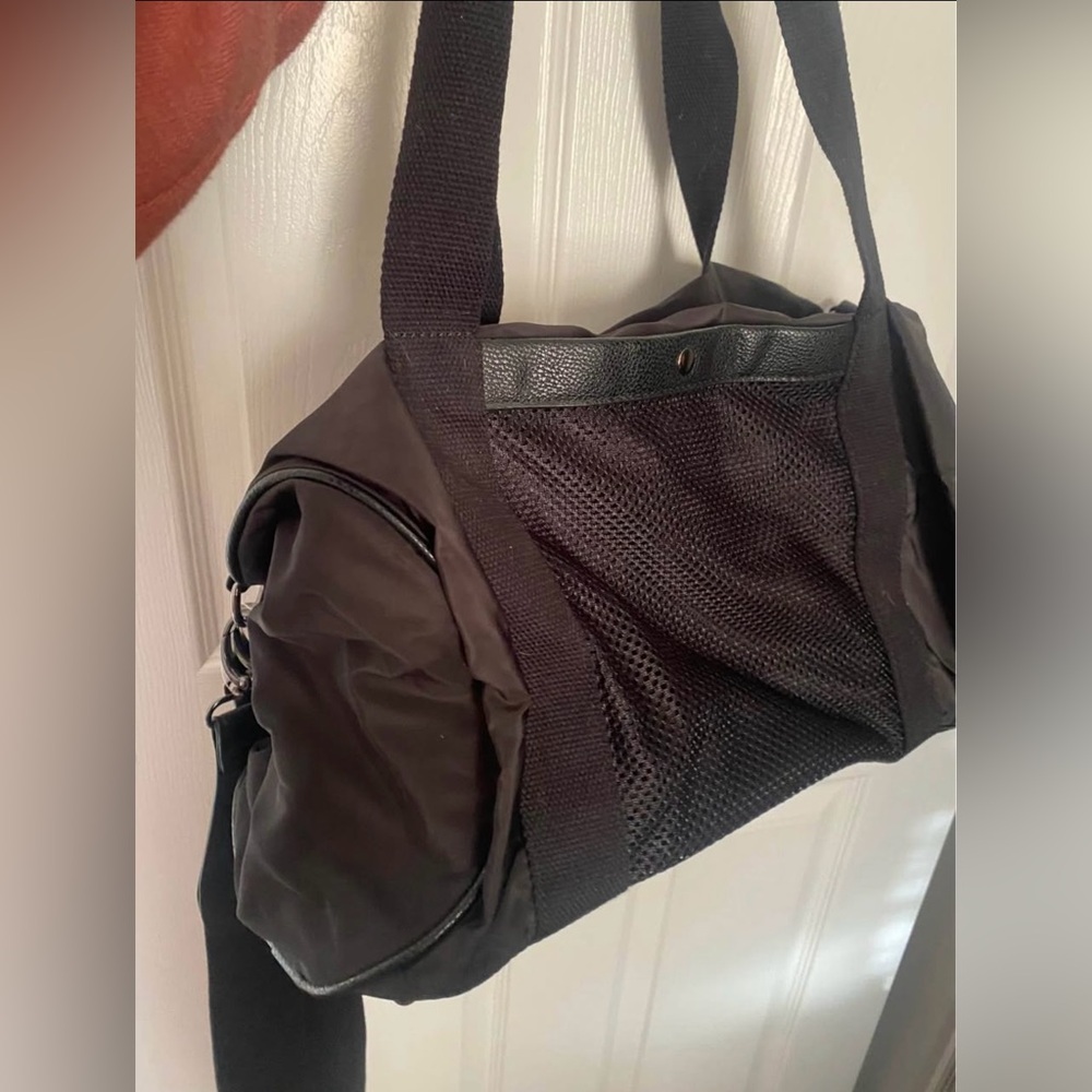 Fabletics Black Mesh Gym and Overnight Bag - Picture 2 of 5